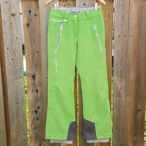 GREEN Salomon Gore Tex Ski Pants Women's Size 4